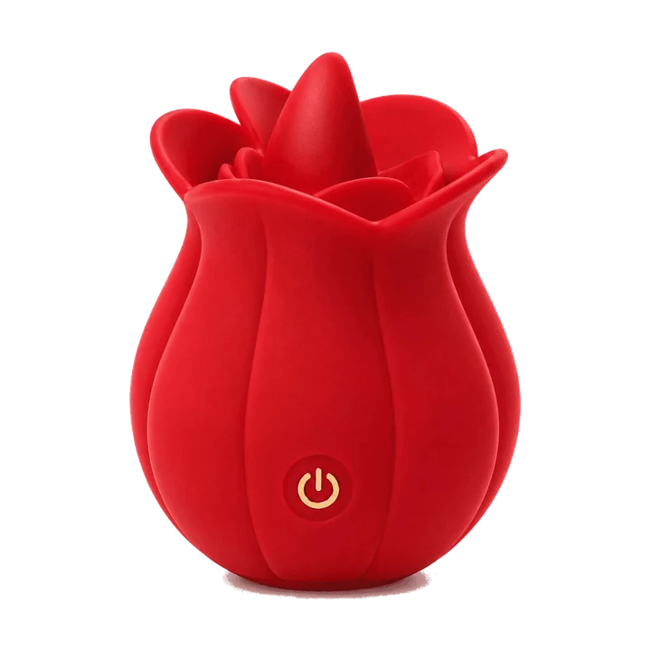 Roselle Kiss rose toy, isolated product view