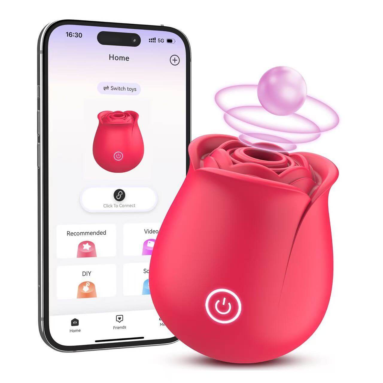 Roselle Sync App-Controlled Rose Toy — product image 26