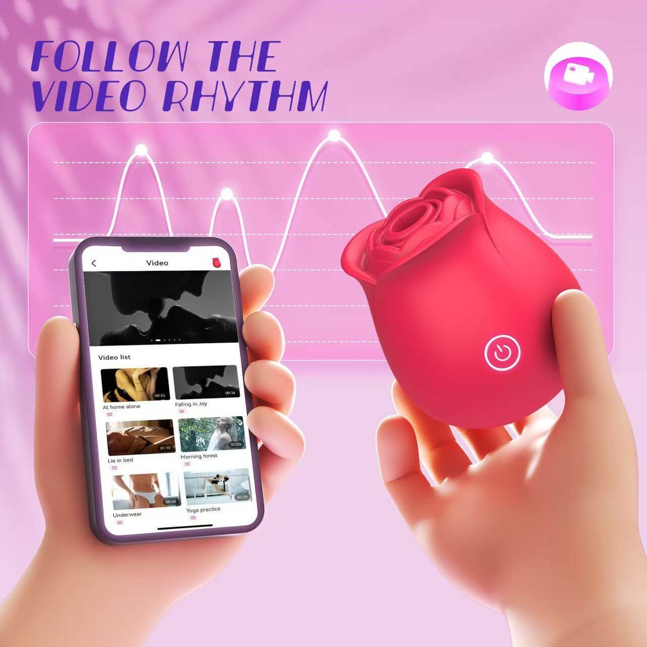 Roselle Sync App-Controlled Rose Toy — product image 27
