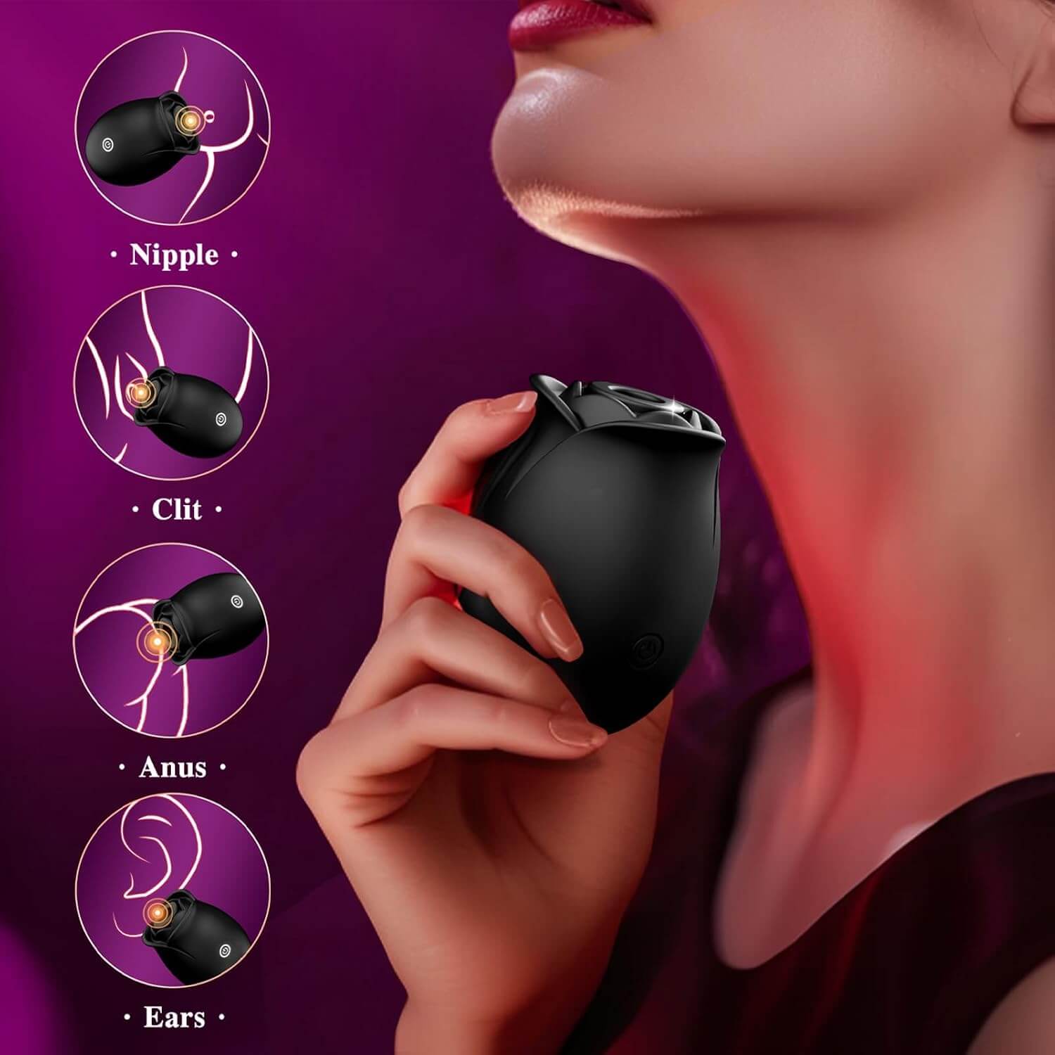 Roselle Sync App-Controlled Rose Toy — product image 10