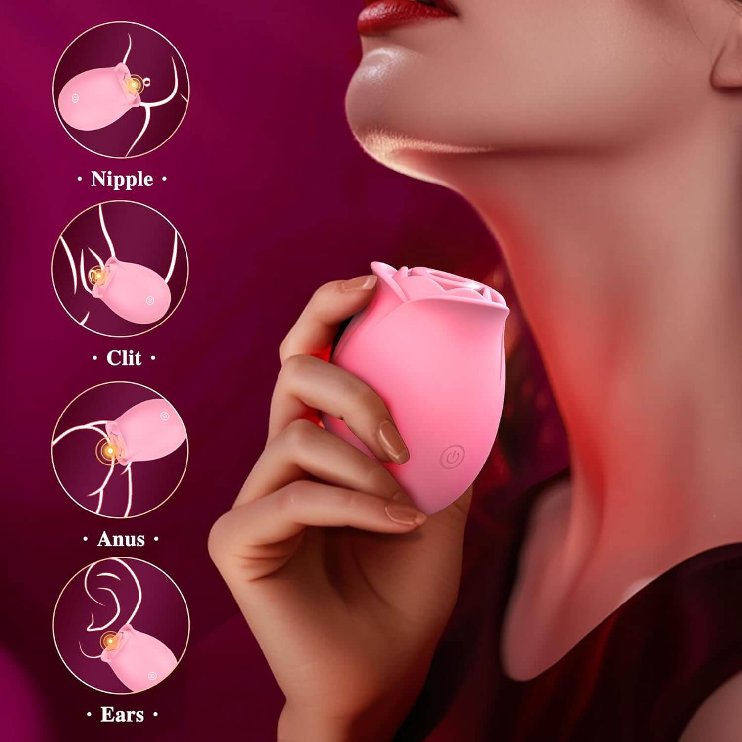 Roselle Sync App-Controlled Rose Toy — product image 7