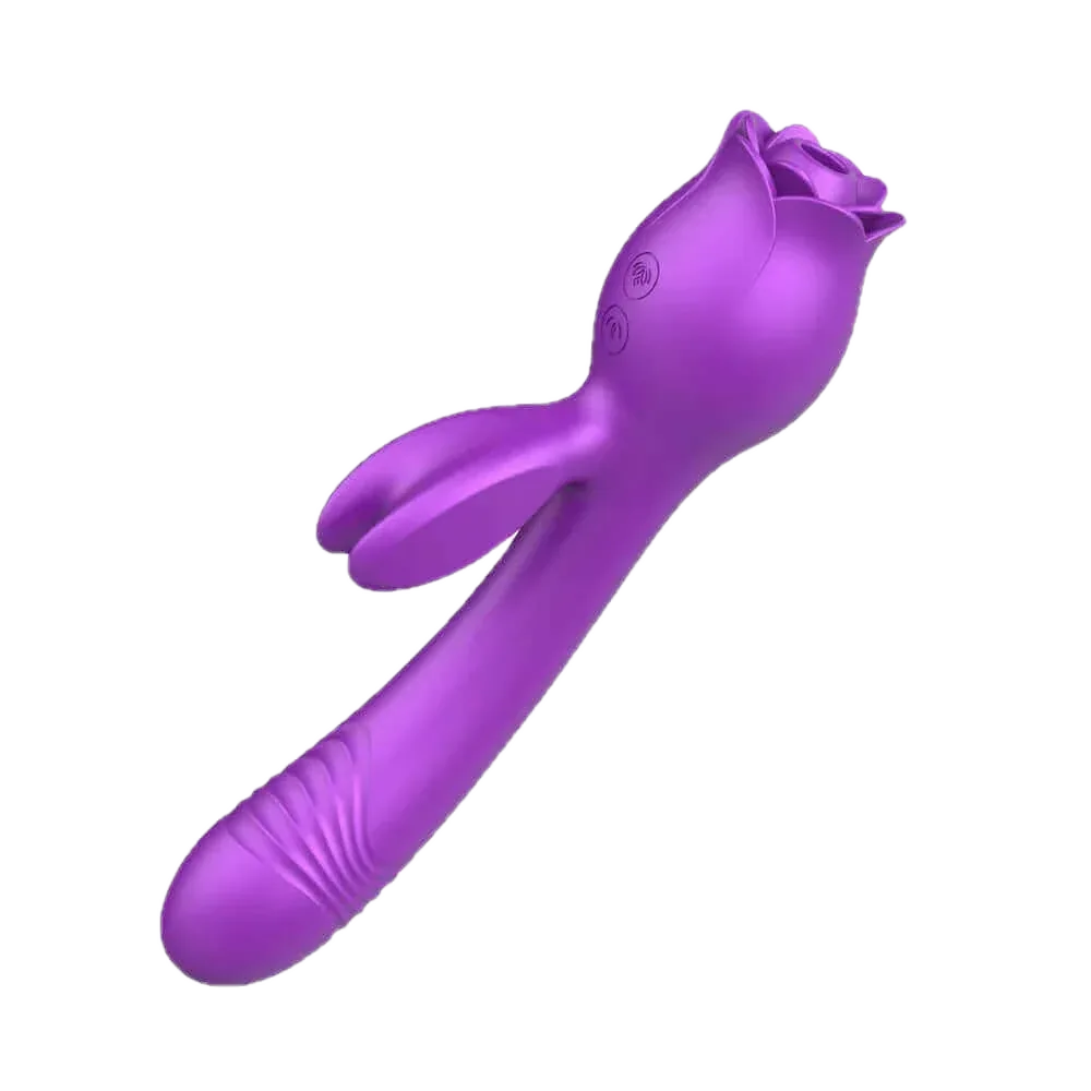 Roselle Branch Rose Suction Rabbit Vibrator