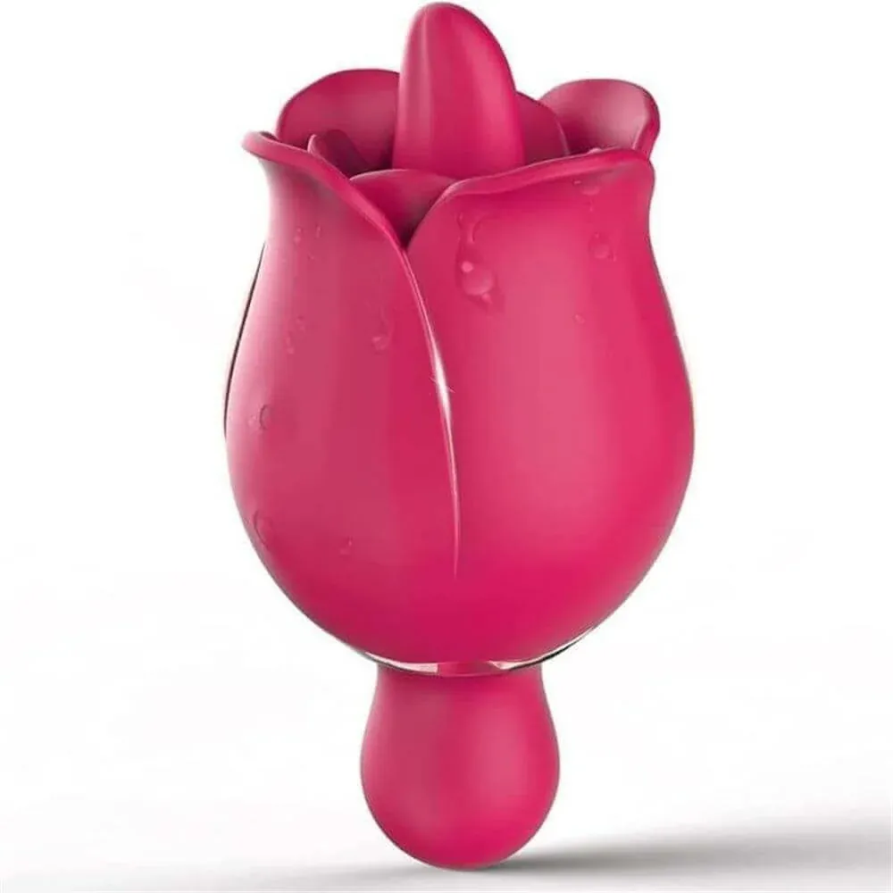 Roselle Bud rose toy — full product view showing its shape and controls