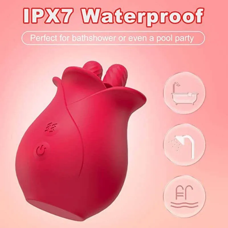 Roselle Clover rose toy — full product view showing its shape and controls