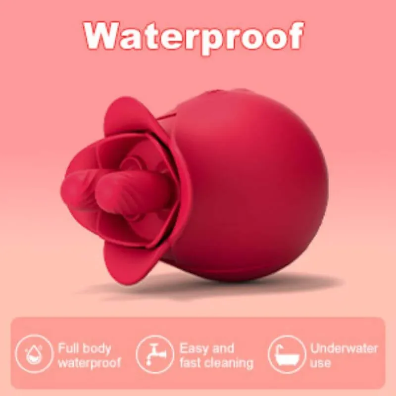 Roselle Clover rose toy — full product view showing its shape and controls