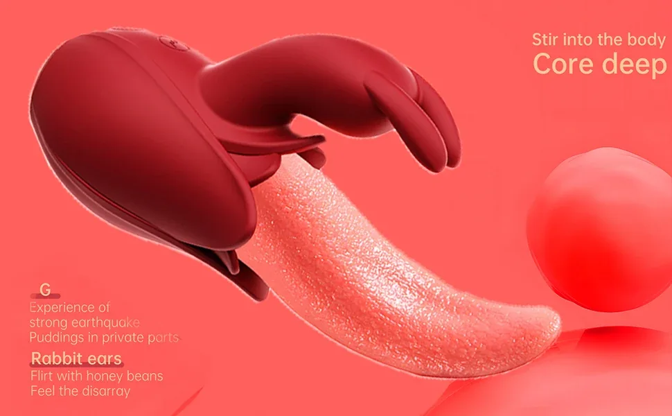 Roselle Cradle Rose Contact Vibrator — side close-up