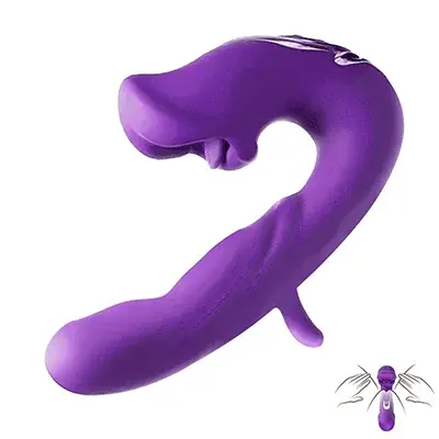 Roselle Crescent rose toy — full product view showing its shape and controls