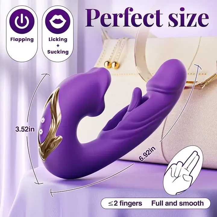 Roselle Crescent rose toy — full product view showing its shape and controls