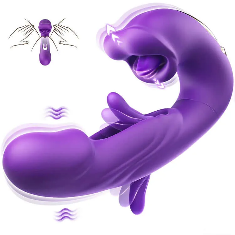 Roselle Crescent rose toy — full product view showing its shape and controls