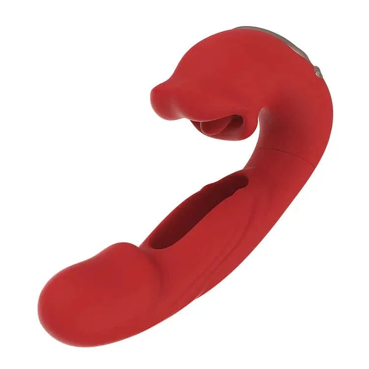Roselle Crescent rose toy — full product view showing its shape and controls