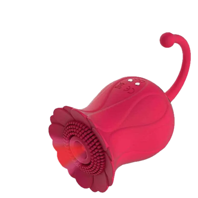 Roselle Curl Rose Suction Egg Vibrator