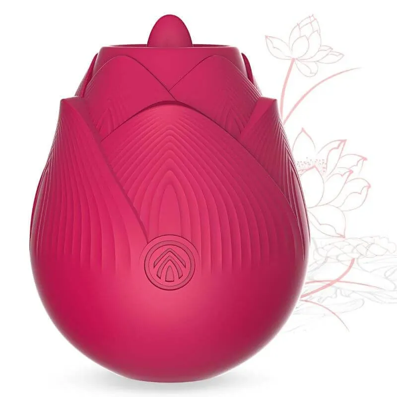 Roselle Etch rose toy — full product view showing its shape and controls
