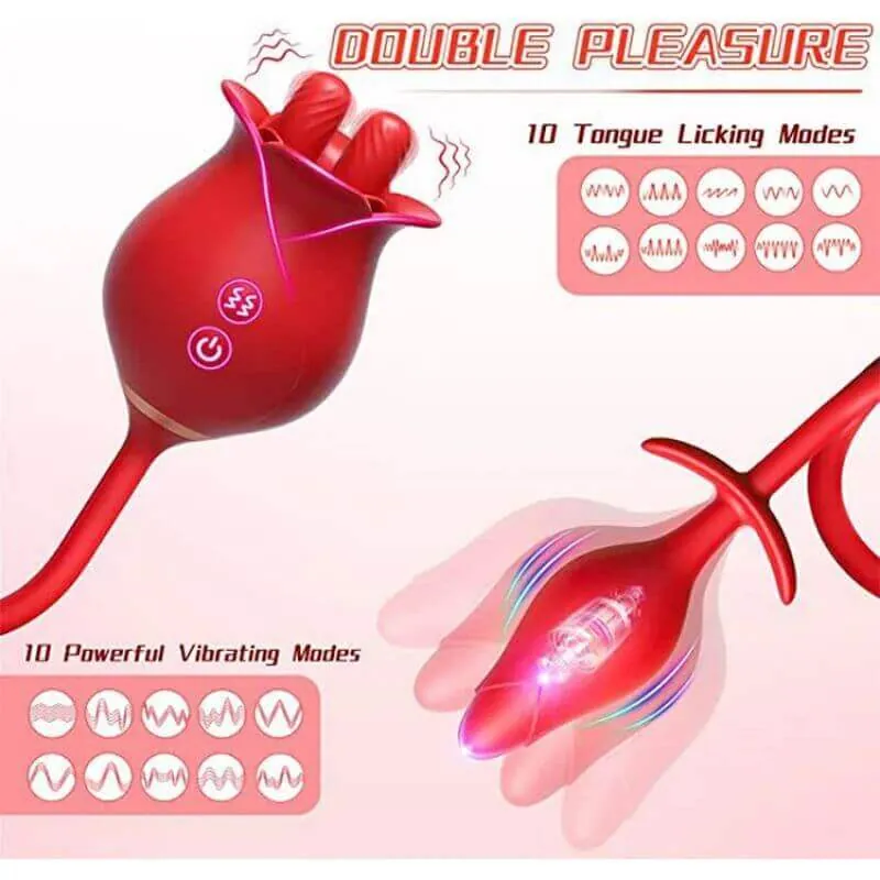 Roselle Fuse rose toy — rose-shaped device with connected secondary contact