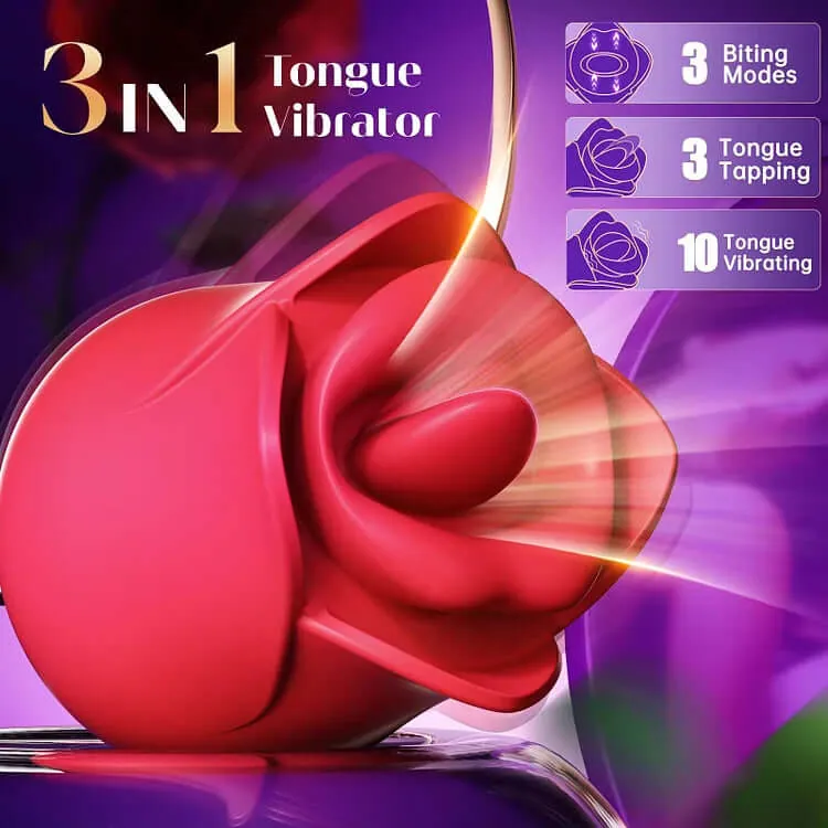 Roselle Lilt rose toy — full product view showing its shape and controls