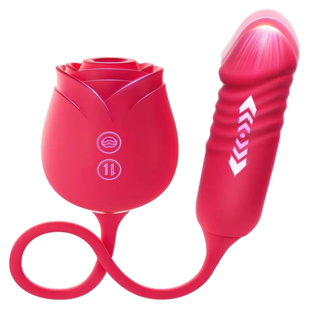 Roselle Motion Thrusting Rose Vibrator