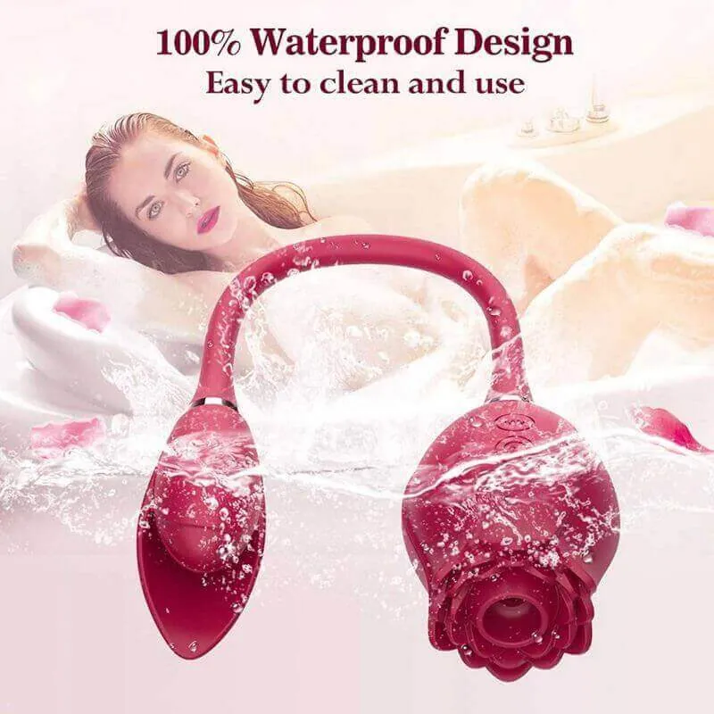 Roselle Muse rose toy — rose-shaped device with connected secondary contact