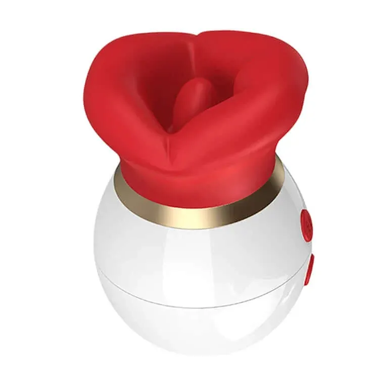 Roselle Pebble rose toy — front product view