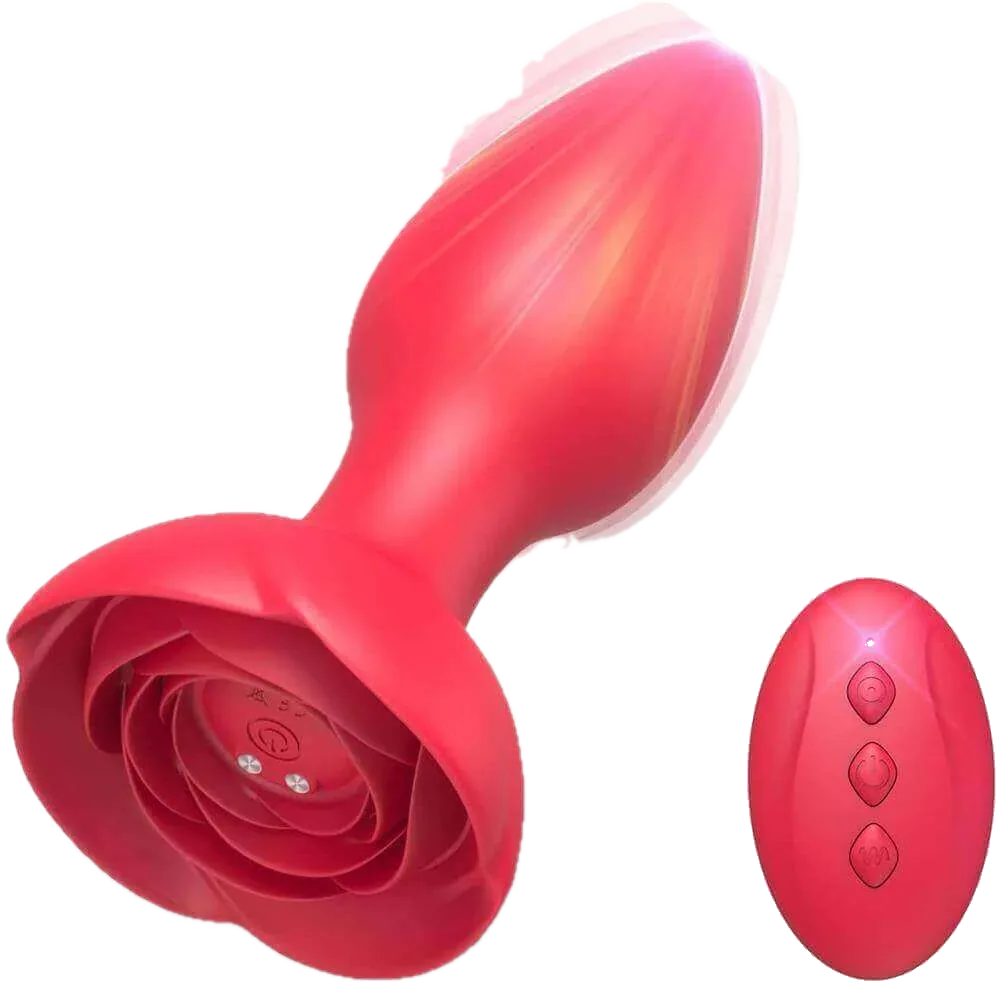 Roselle Reverie Rose Remote-Control Vibrator