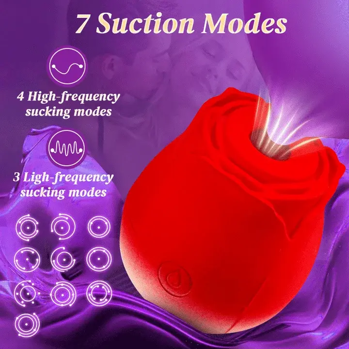 Roselle Bloom rose toy — full product view showing its shape and controls