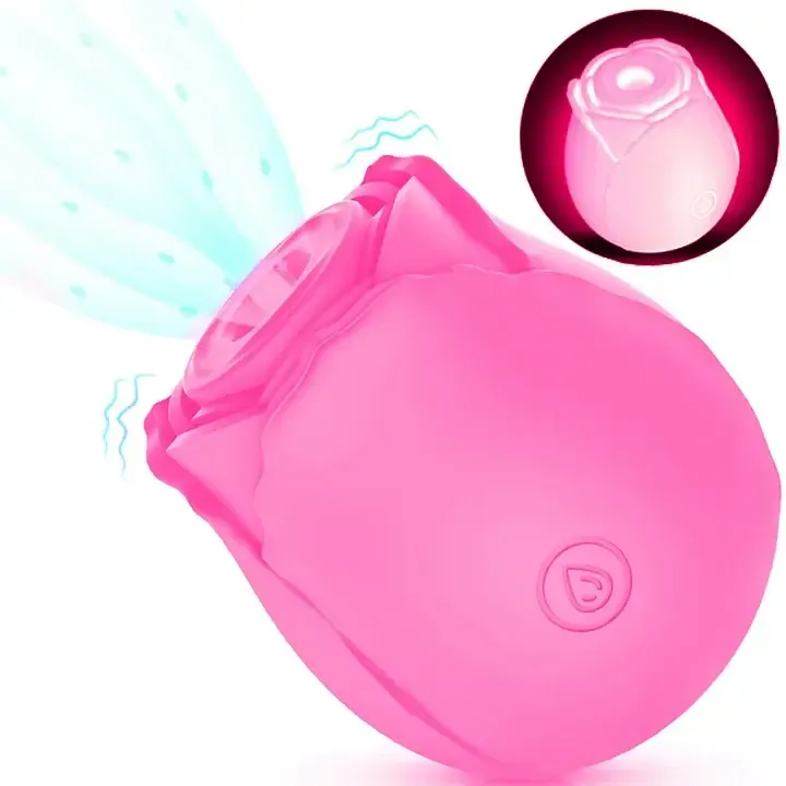 Roselle Bloom rose toy — full product view showing its shape and controls