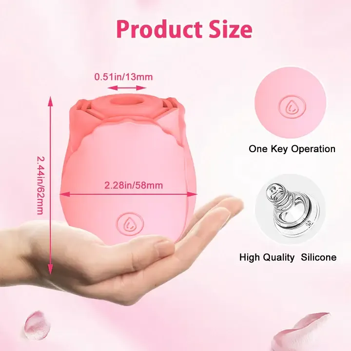 Roselle Bloom rose toy — full product view showing its shape and controls