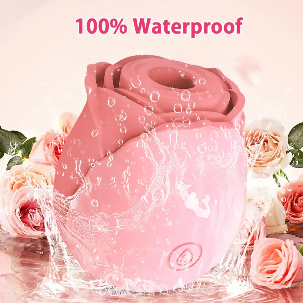 Roselle Bloom rose toy — full product view showing its shape and controls