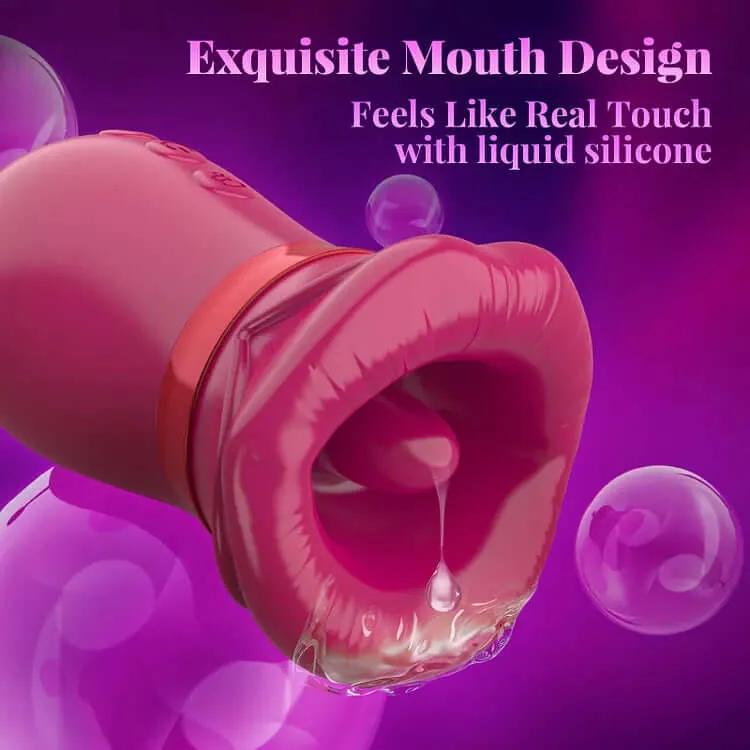 Roselle Embrace rose toy — full product view showing its shape and controls