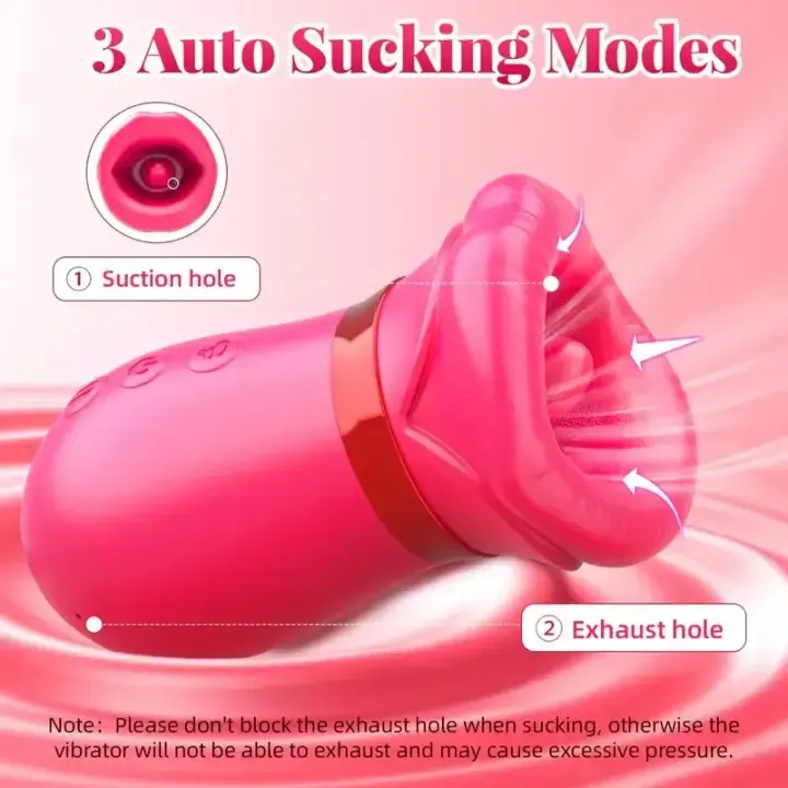 Roselle Embrace rose toy — full product view showing its shape and controls