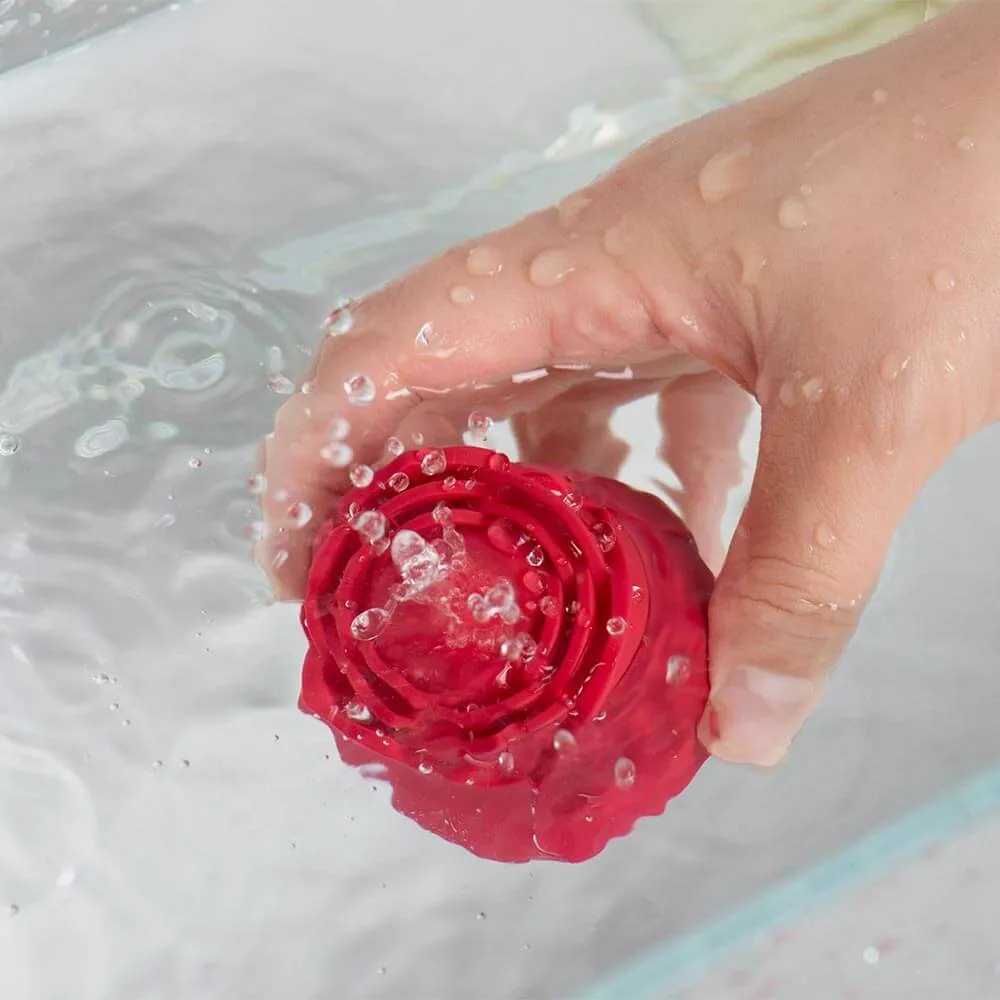 Roselle Tap rose toy — full product view showing its shape and controls