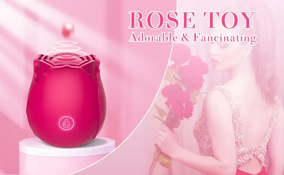 Roselle Tap rose toy — full product view showing its shape and controls