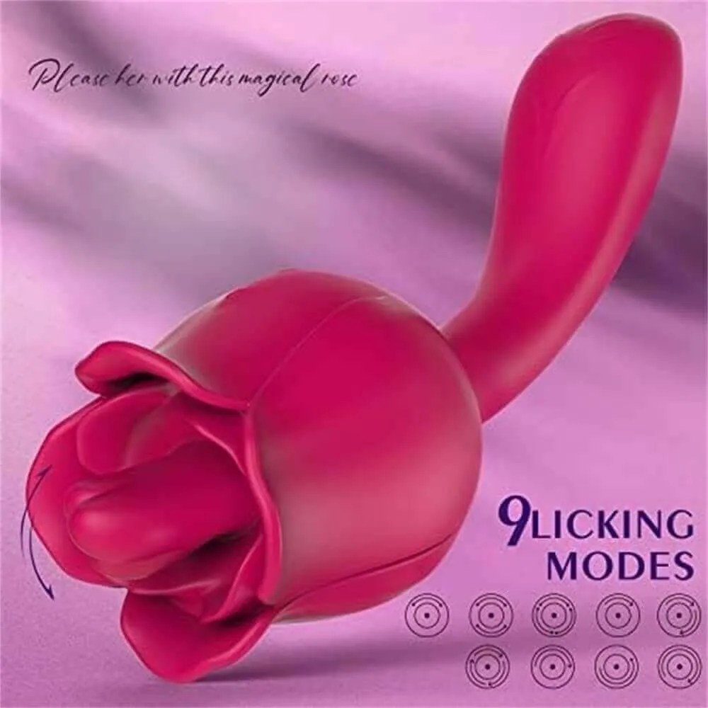 Roselle Stem rose toy — full product view showing its shape and controls