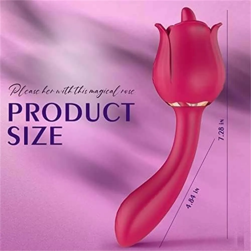 Roselle Stem rose toy — full product view showing its shape and controls