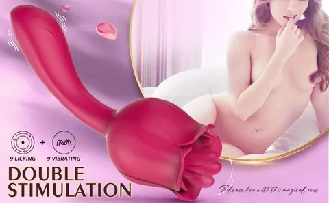 Roselle Stem rose toy — full product view showing its shape and controls