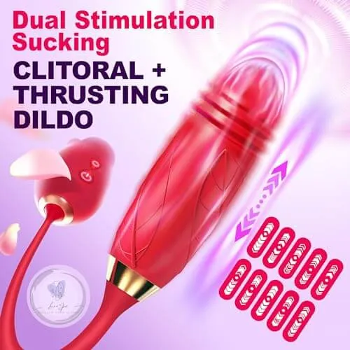 Roselle Stride rose toy — rose-shaped device with connected secondary contact