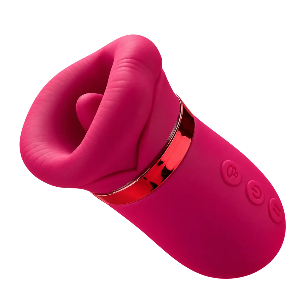 Roselle Sway App-Controlled Rose Tongue Vibrator