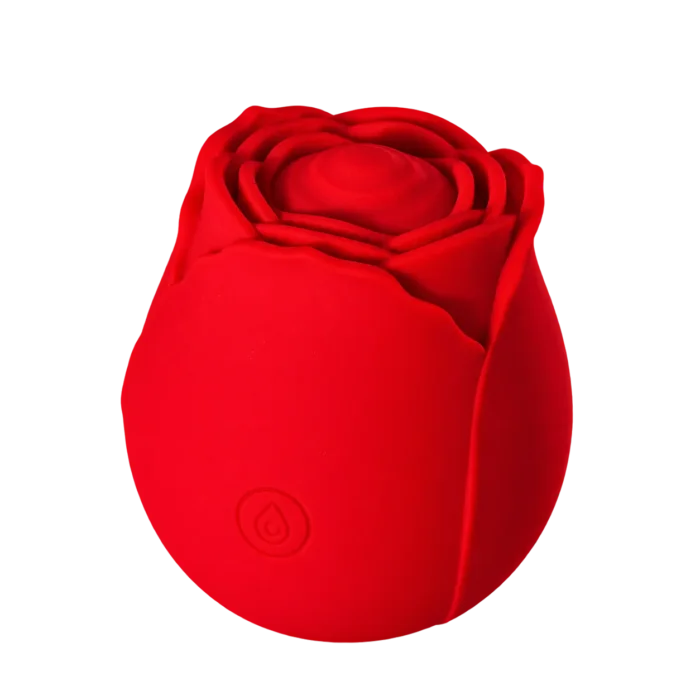 Roselle Tap with silicone petals around a tapping pad, isolated product view