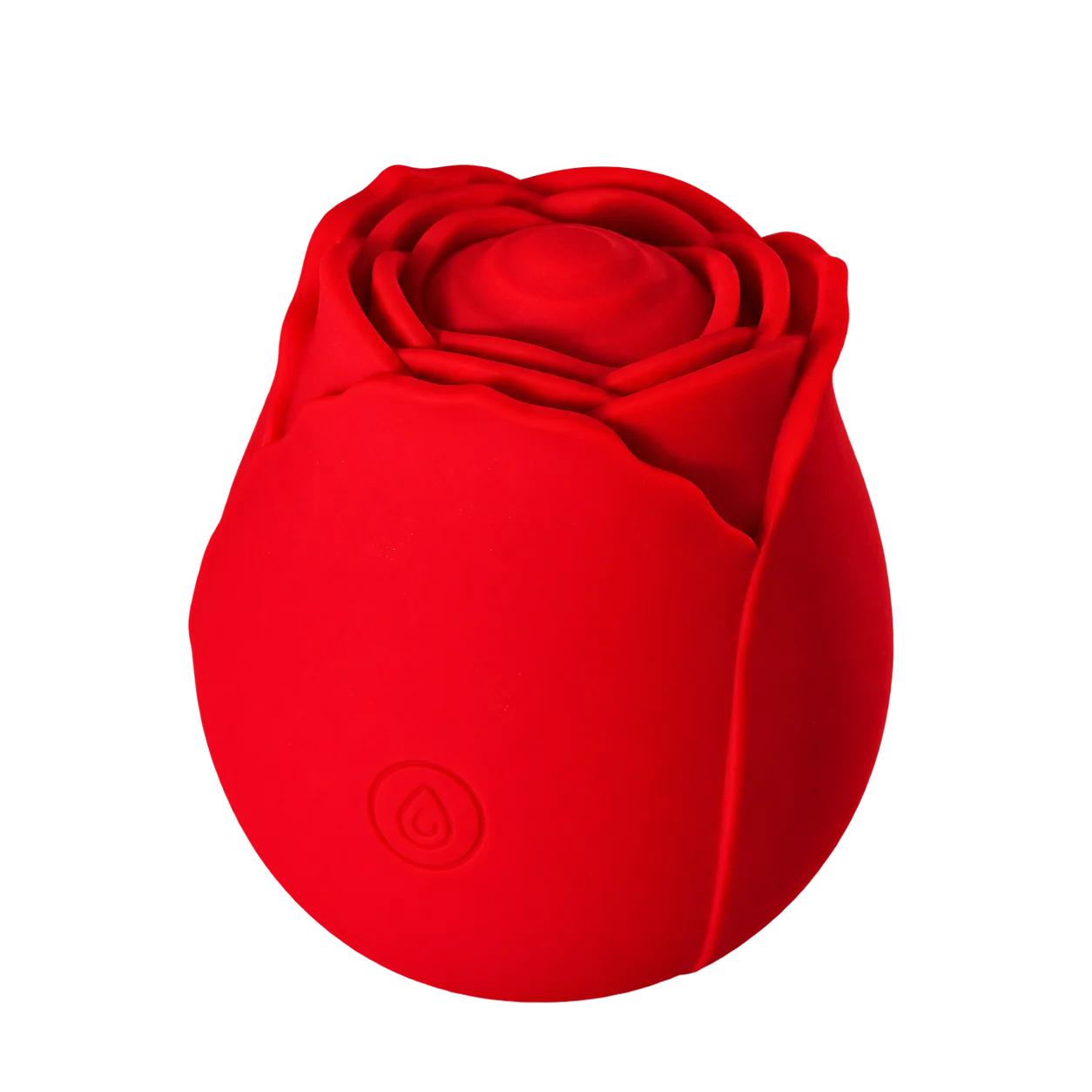 Roselle Tap with silicone petals around a tapping pad, isolated product view