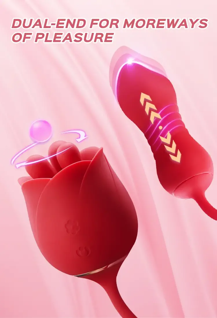 Roselle Trio Rose Rotating-Tip Set — front profile
