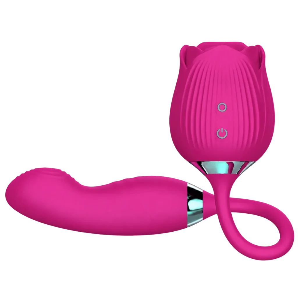 Roselle Verso Rose Toy with Dildo