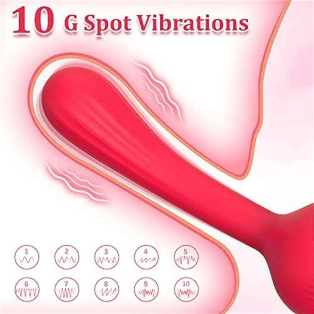 Roselle Willow rose toy — full product view showing its shape and controls