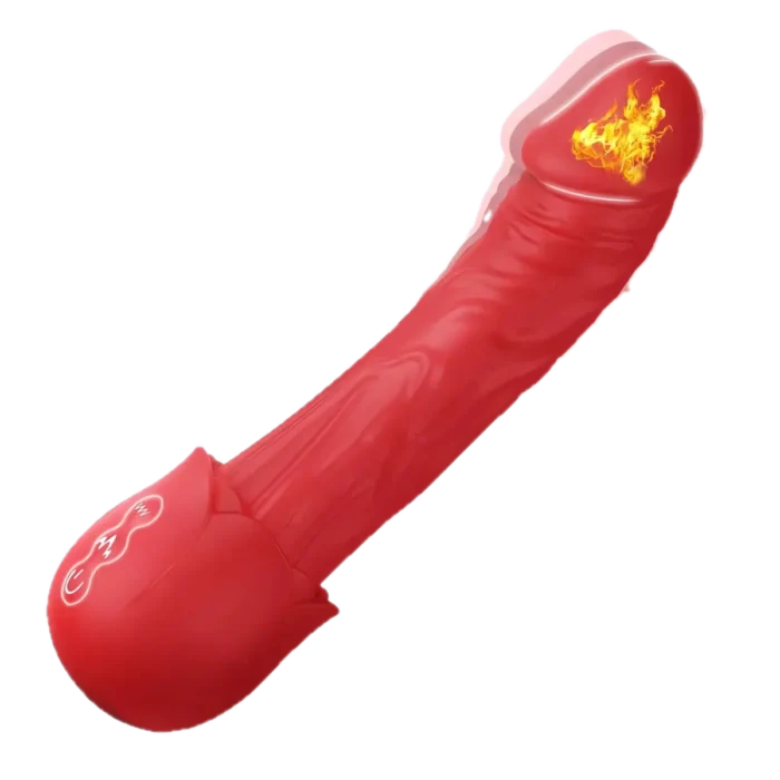 Roselle Willow Textured Rose Wand Vibrator — ribbed rose wand