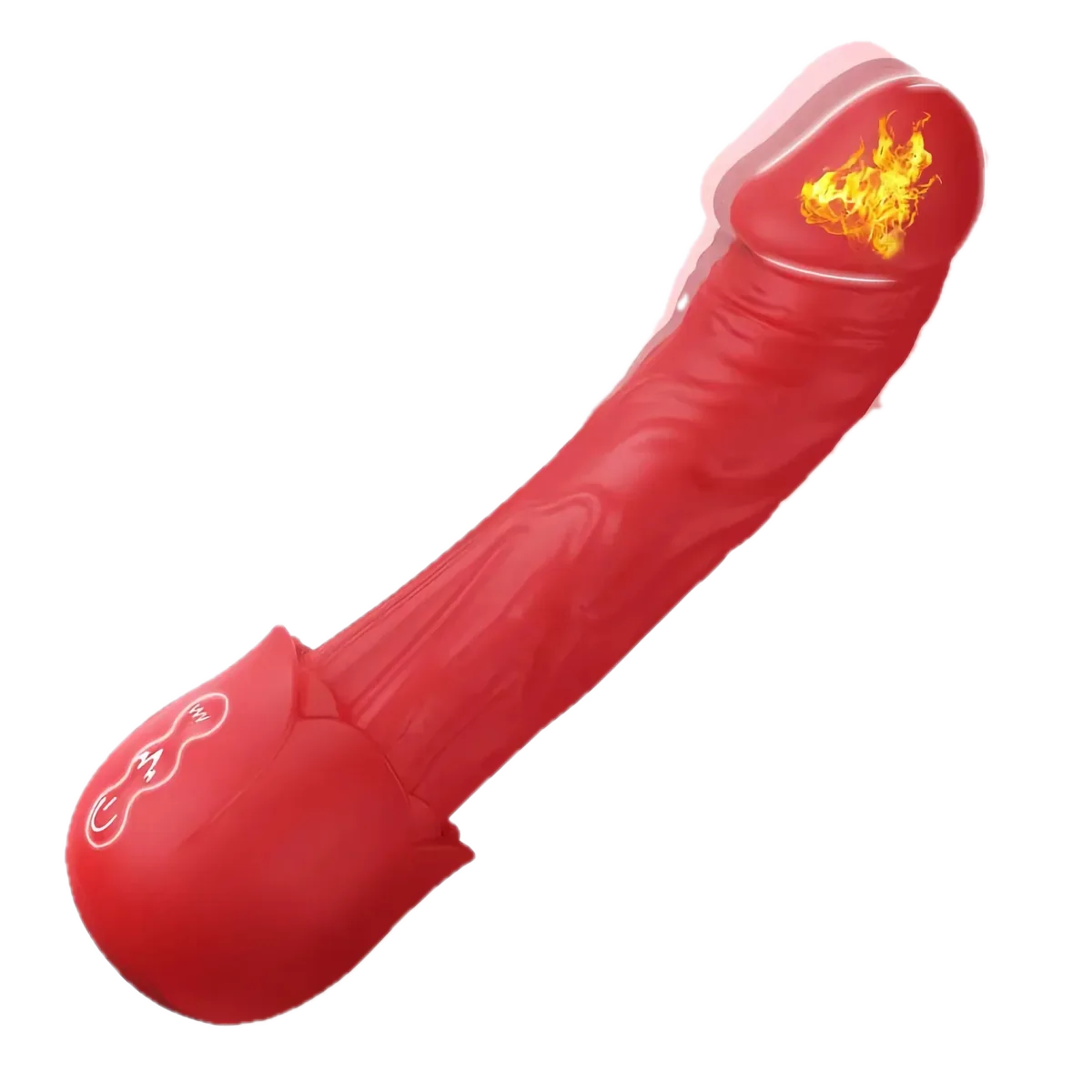 Roselle Willow Textured Rose Wand Vibrator — ribbed rose wand
