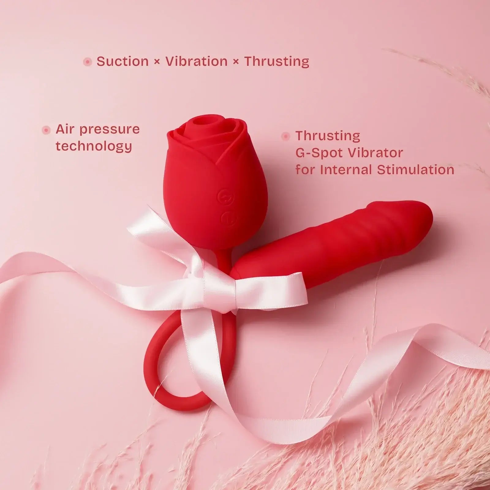 Luxury Rosemary wand vibrator rose toy elegant gift package